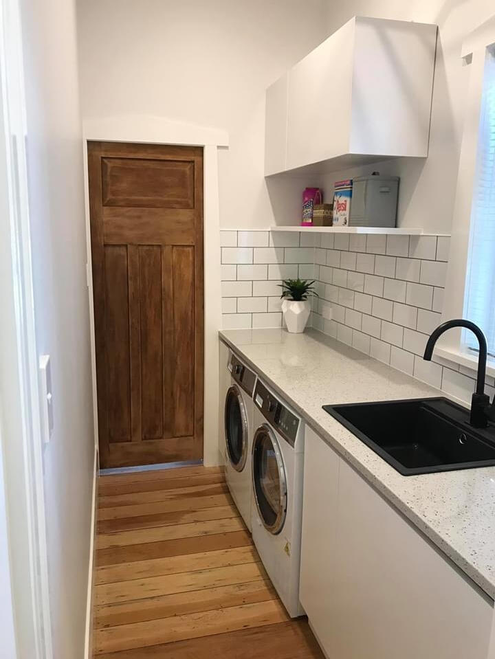 Laundry renovation